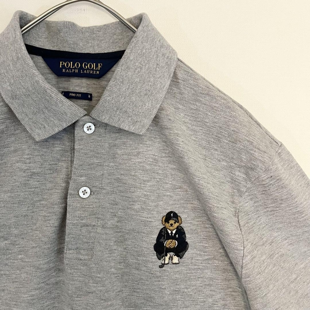 Ralph Lauren Polo Golf Gray Pro Fit Shirt